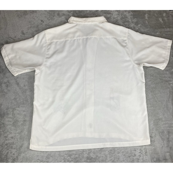 Batik Bay Mens 2XL Hawaiian Shirt White Tropical Short Sleeve Breathable‎ - Picture 2 of 12